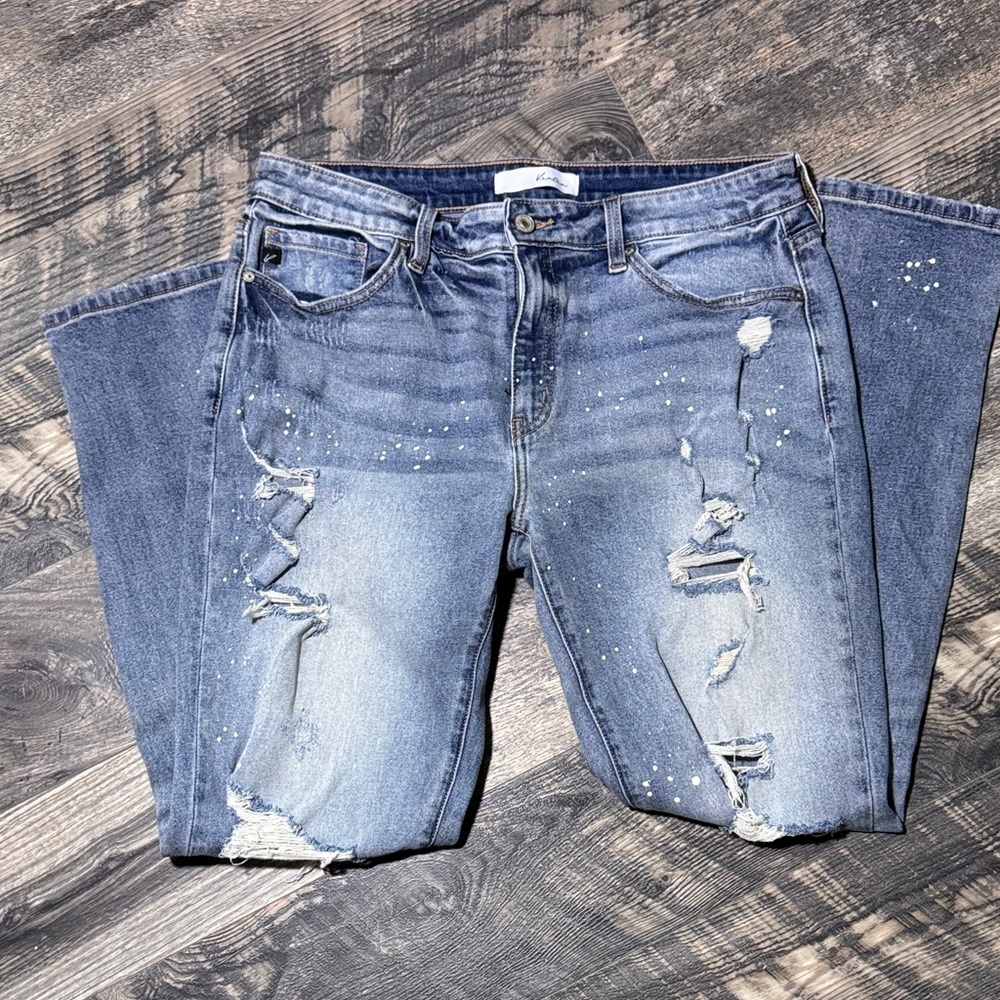 KanCan Distressed Blue Jeans For Women. Size 11/29